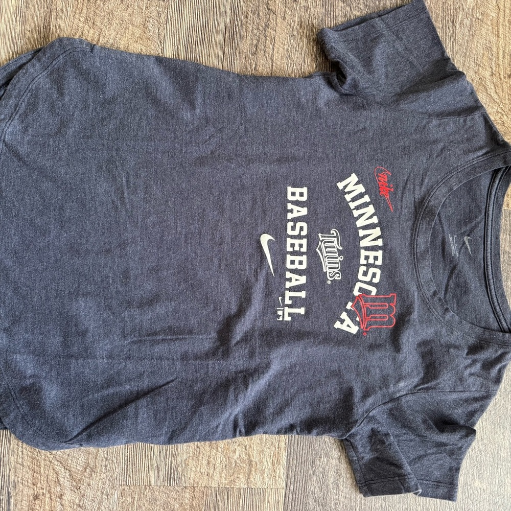 Nike Navy Minnesota Twins Baseball Graphic Tee